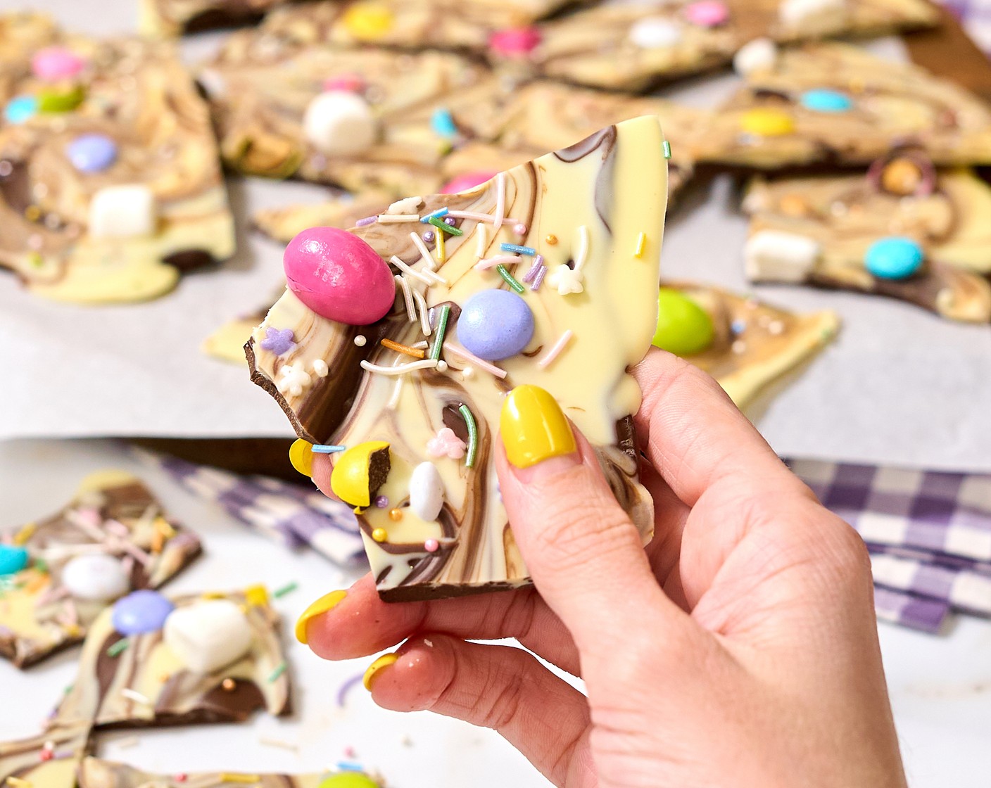 Quick Easter Candy Bark