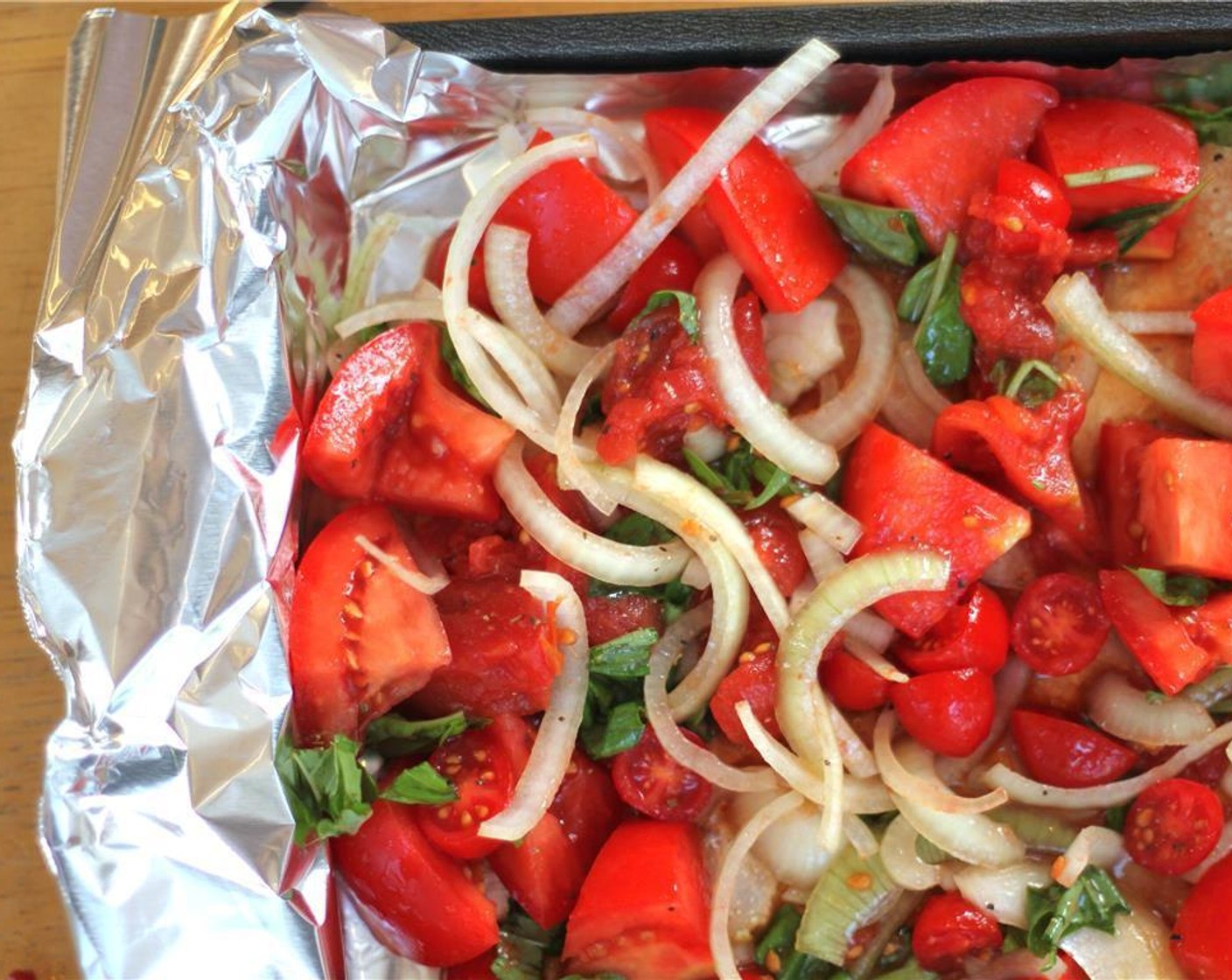 step 3 Spread evenly on a lined baking pan (or two). Roast in the oven for 30-40 minutes.