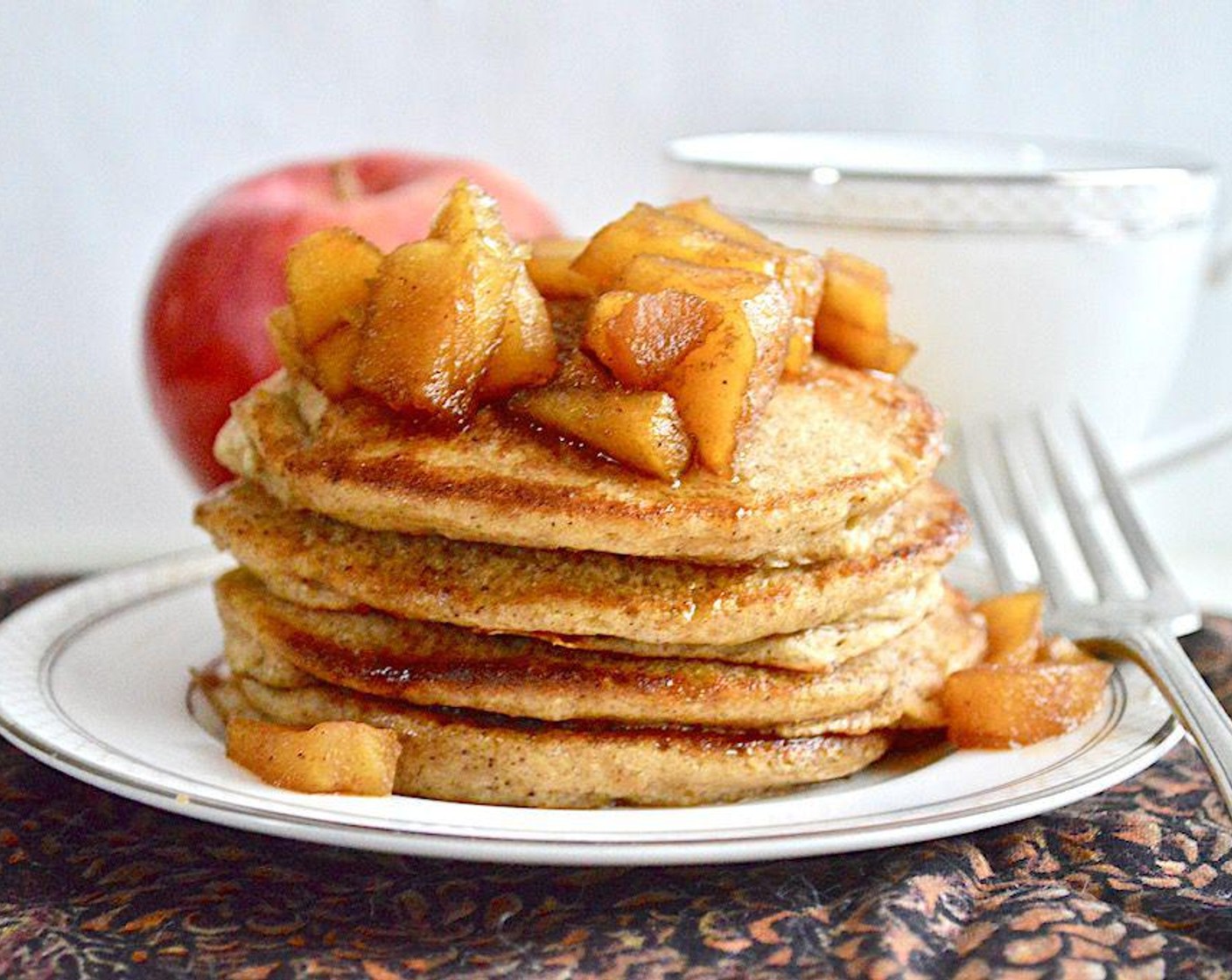 Mulled Apple Cider Pancakes