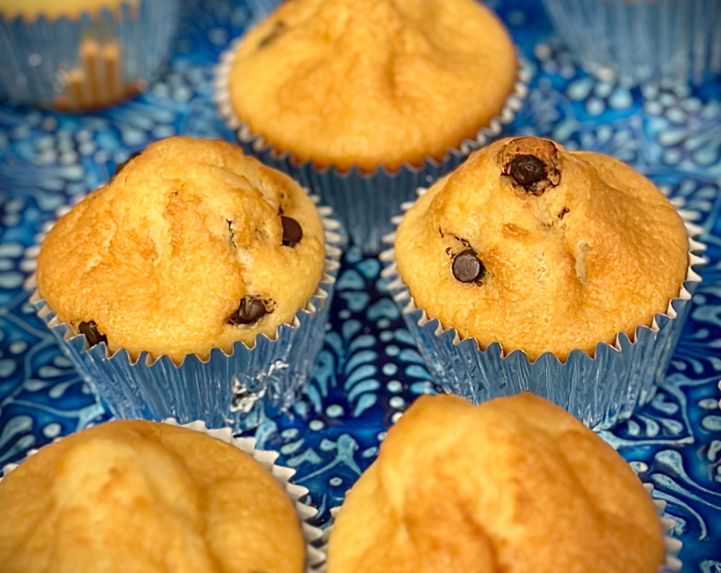 Authentic Mexican Chocolate Chip Mantecadas (Fluffy Vanilla Cupcakes)