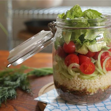 Greek Salad Jar Recipe | SideChef