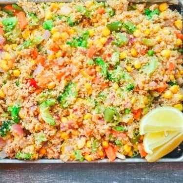 Chipotle Roasted Vegetable Couscous Recipe | SideChef