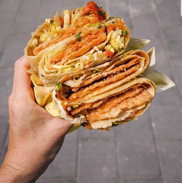 Jianbing (Chinese Breakfast Crepes) Recipe SideChef