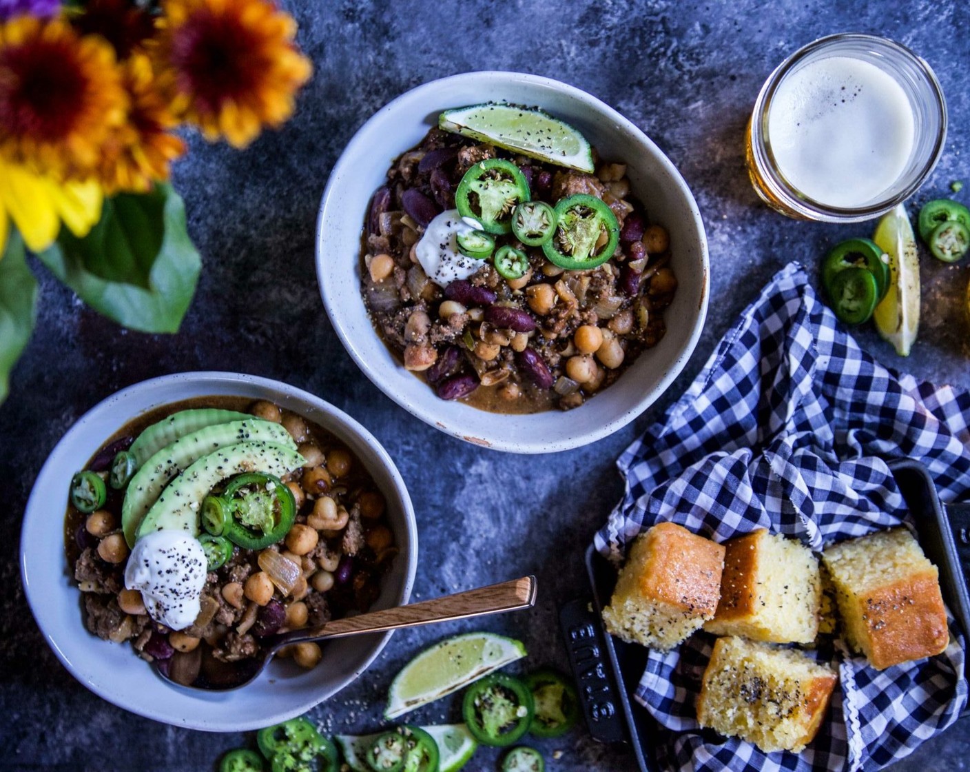 Miso Jalapeño Beef Chili