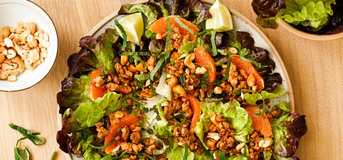 Citrus Chicken Larb Recipe - SideChef