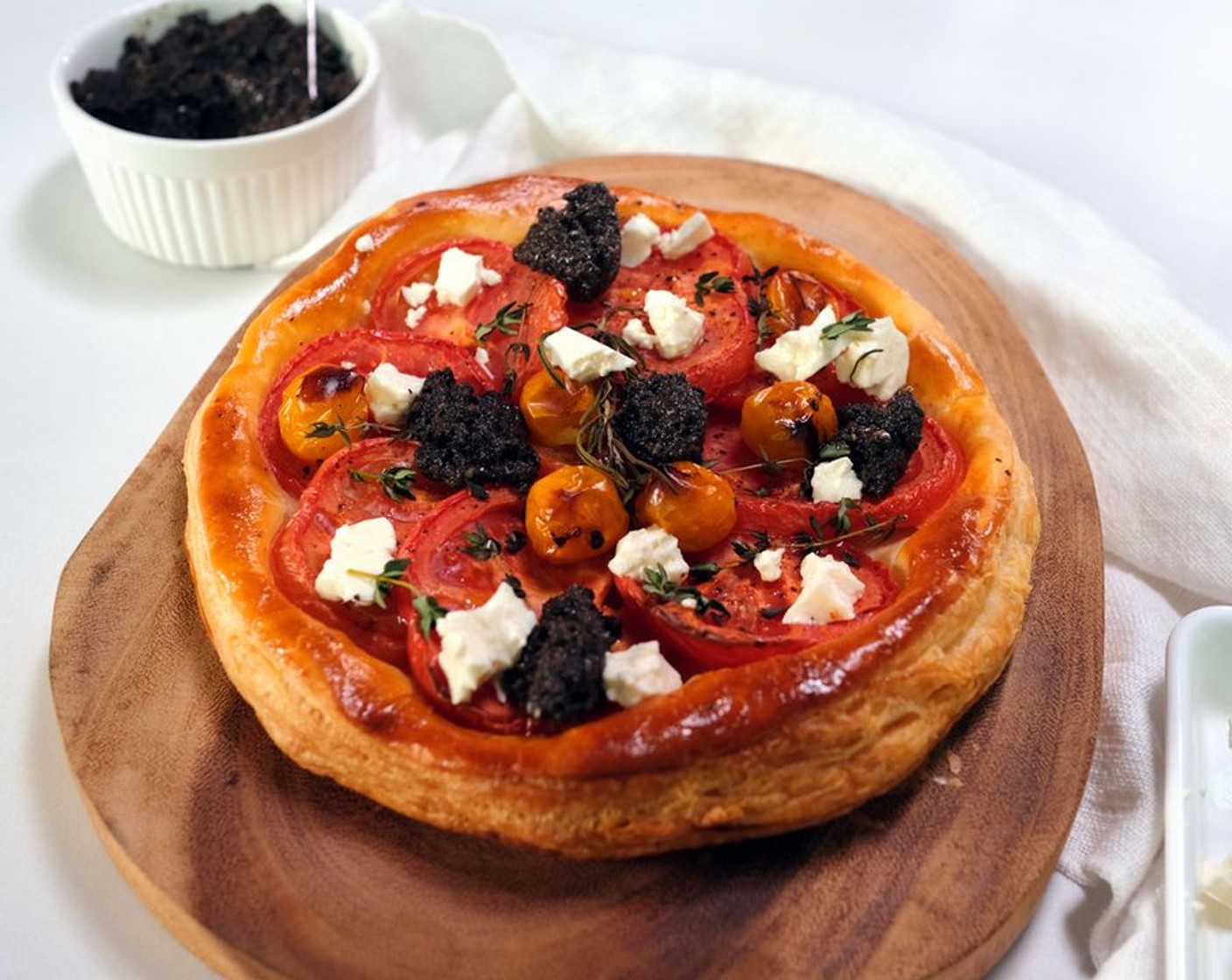 Tomato Tart with Olive Tapenade