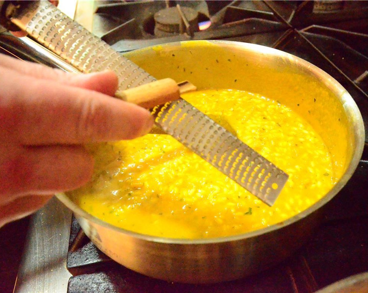 step 7 Finish with Fresh Sage (2 tsp), Simply Organic Cinnamon, Ground (1/2 tsp), Butter (1 Tbsp), Ground Nutmeg (1/4 tsp), and 20grams of the crème fraîche. Mix together and set aside.