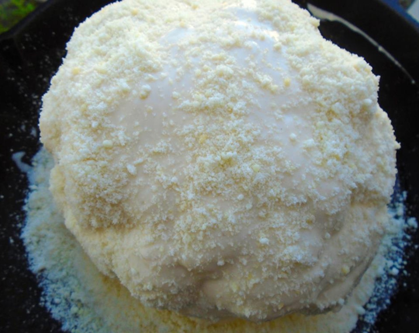 step 10 Sprinkle with the Parmesan Cheese (1/4 cup).