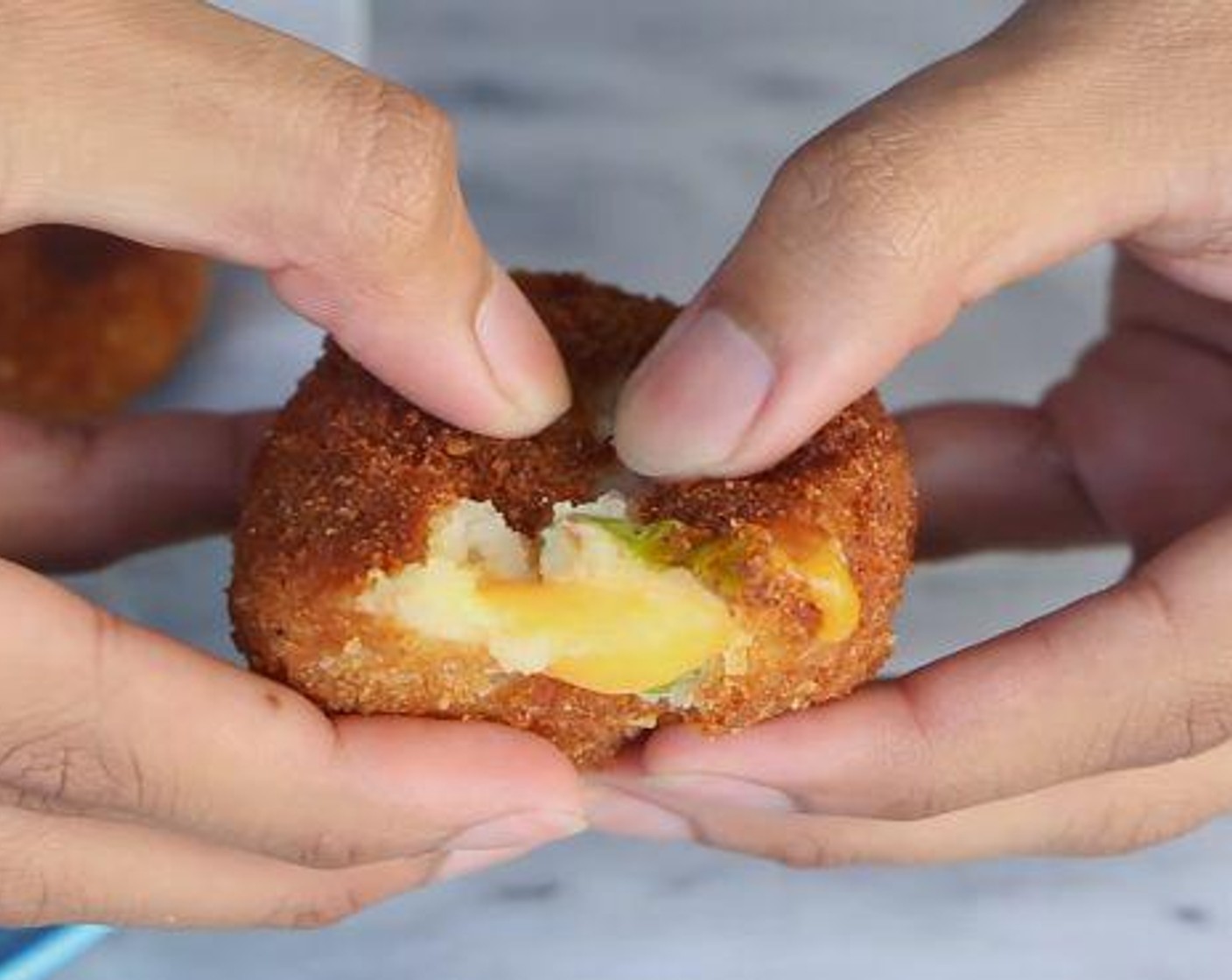 Cheese Stuffed Potato Balls Recipe | SideChef