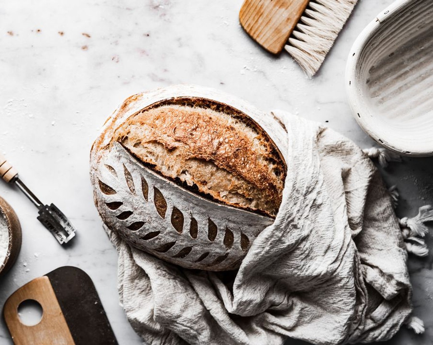 Basic Sourdough Pan Loaf – Baked