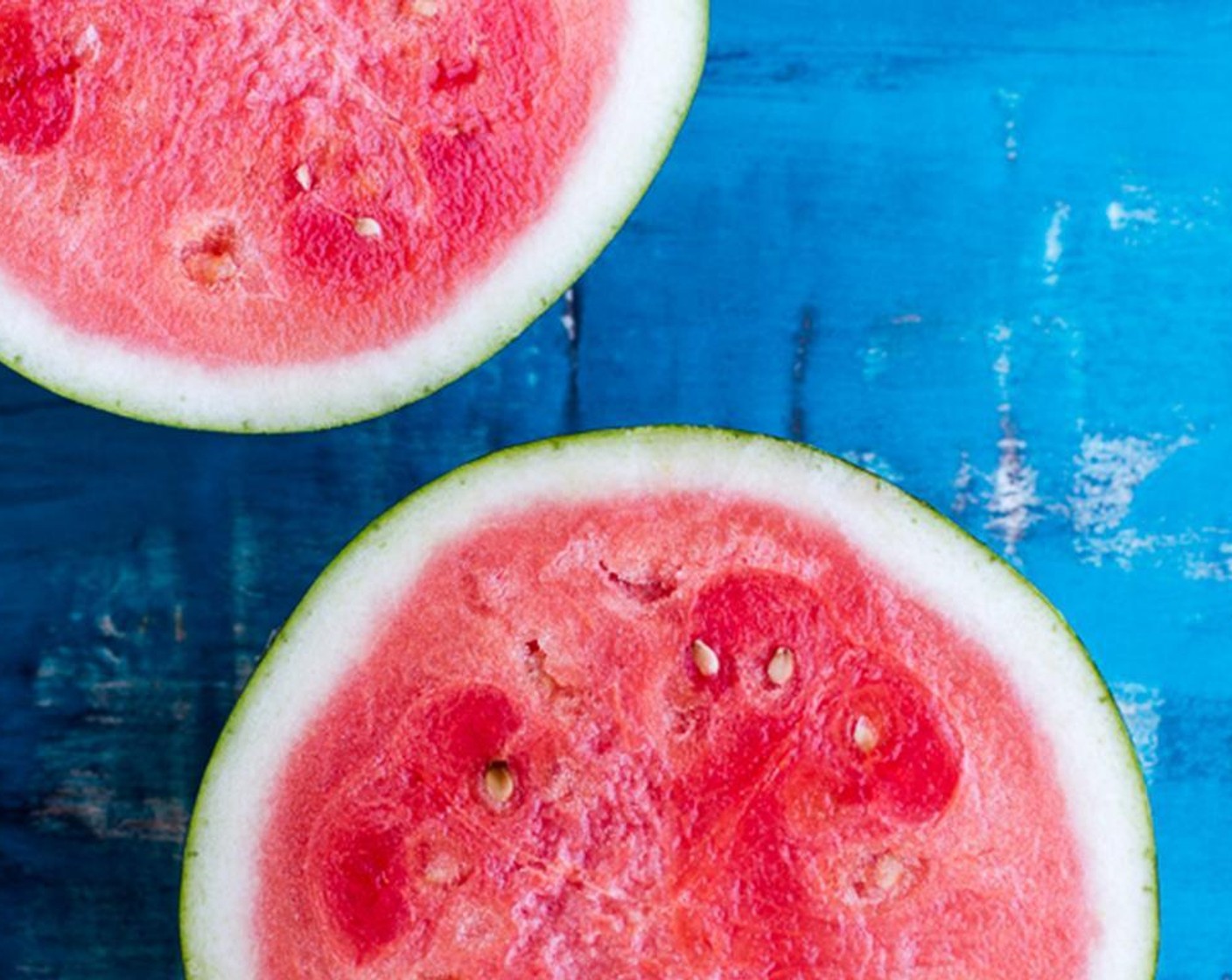 step 2 Add half the Watermelons (4 cups) and another Water (1 cup) a blender and puree until smooth. Strain the mixture through a fine mesh strainer set over a large bowl. Discard the watermelon pulp.