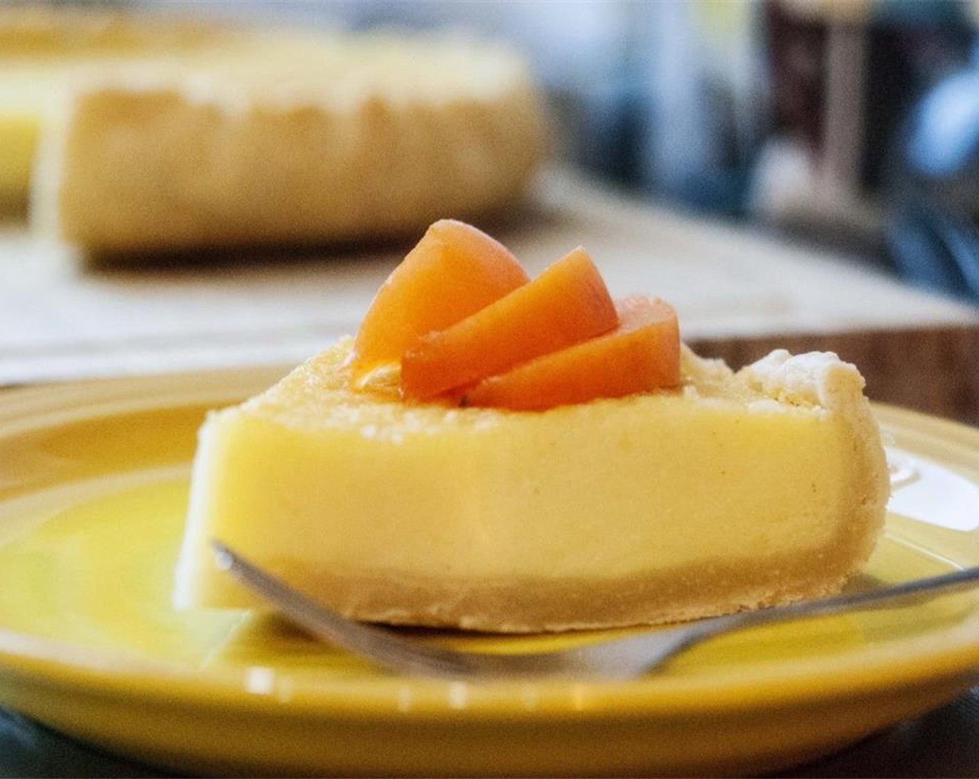 step 13 Then, slice it and decorate with a few slices of Apricots (to taste) and/or Fresh Strawberries (to taste).  Enjoy!