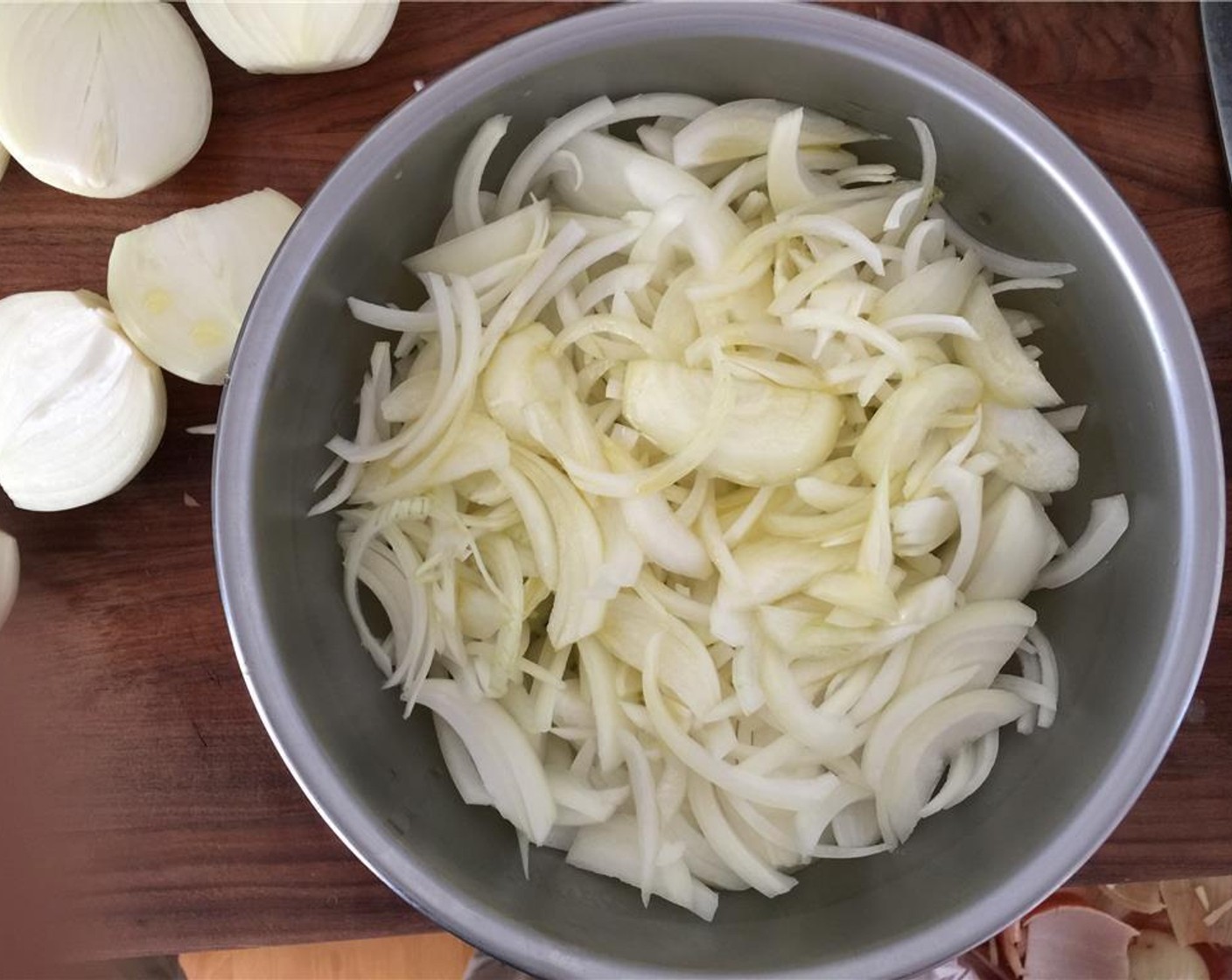 step 4 Toss with Grapeseed Oil (1 Tbsp) and a large pinch of Kosher Salt (to taste).