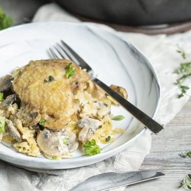 Skillet Chicken and Orzo Recipe | SideChef