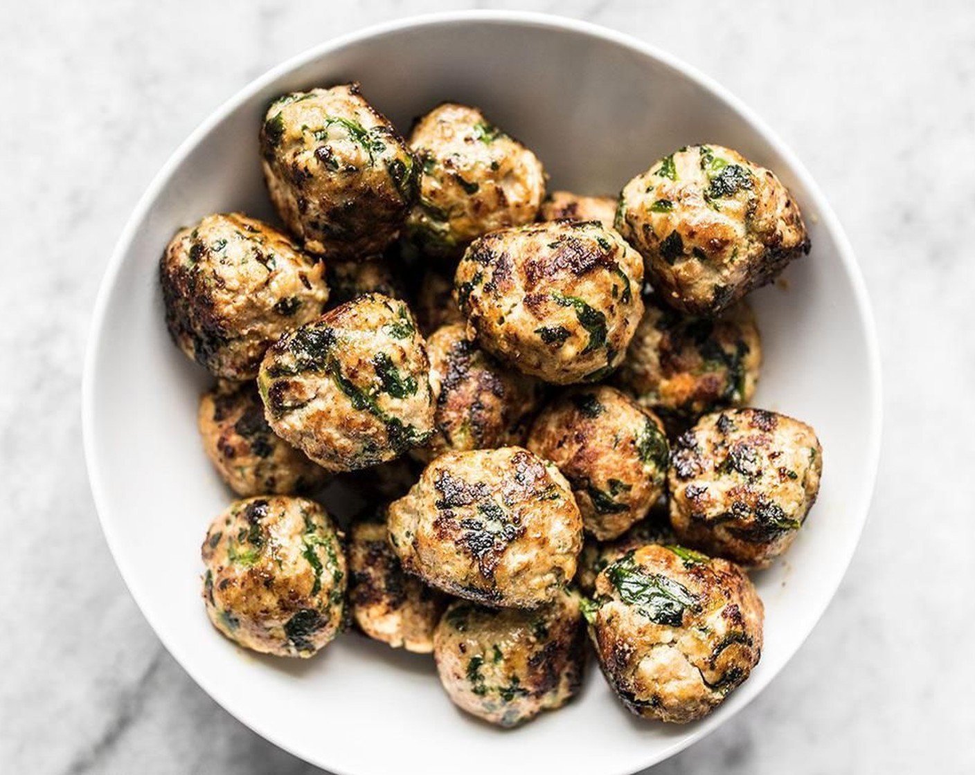 Spinach And Feta Turkey Meatballs