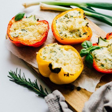 Herby Ricotta Stuffed Pepper Recipe | SideChef