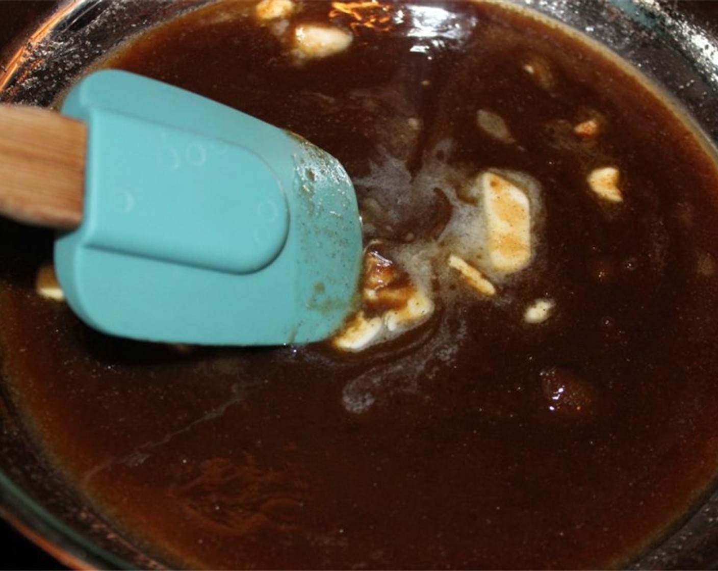 step 6 Melt the mixture and combine well.