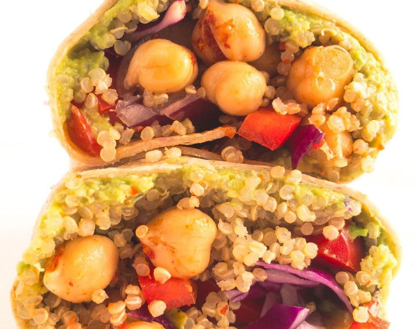 Vegan Crunchy Quinoa Wrap