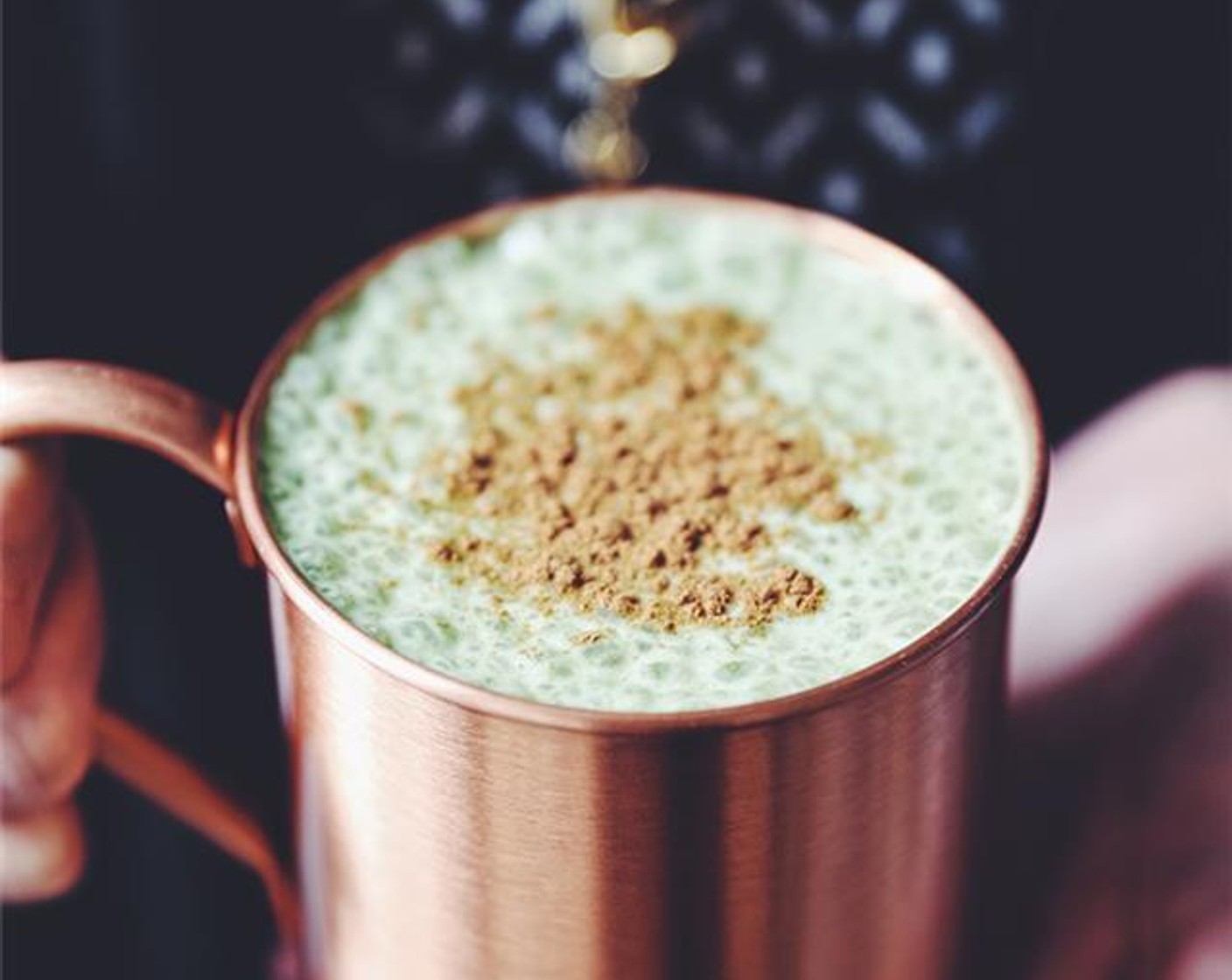 Vegan Matcha Eggnog