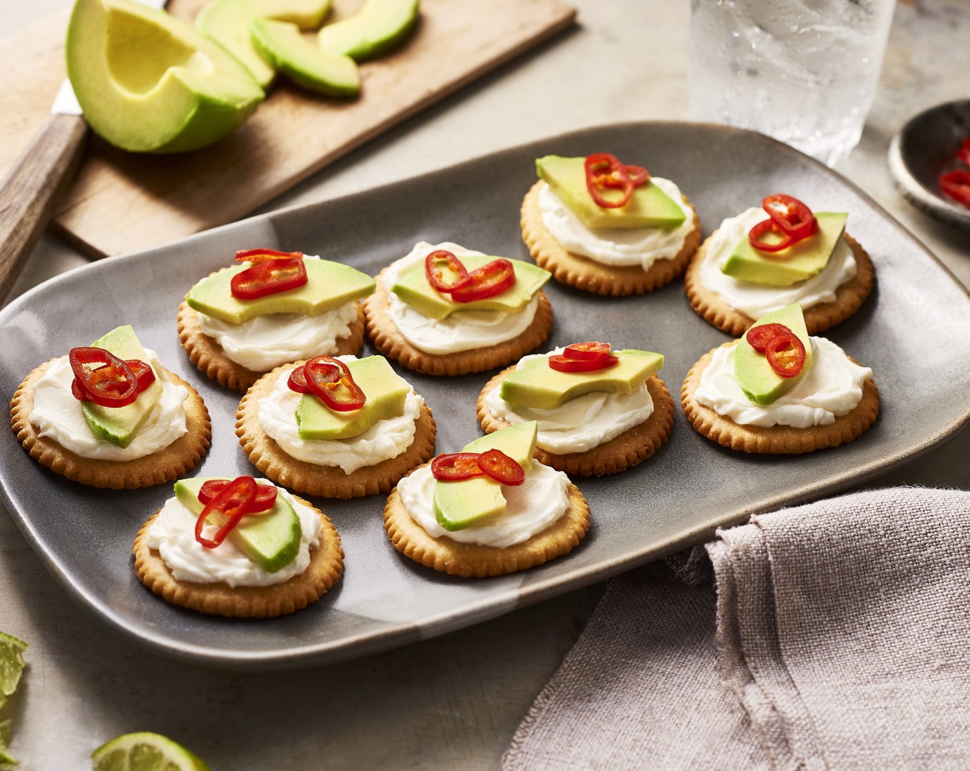 Avocado Chilli Crackers