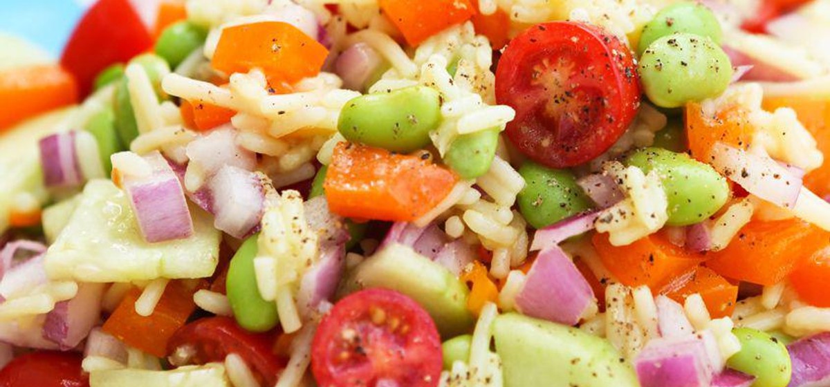 Rice and Veggie Salad Recipe | SideChef