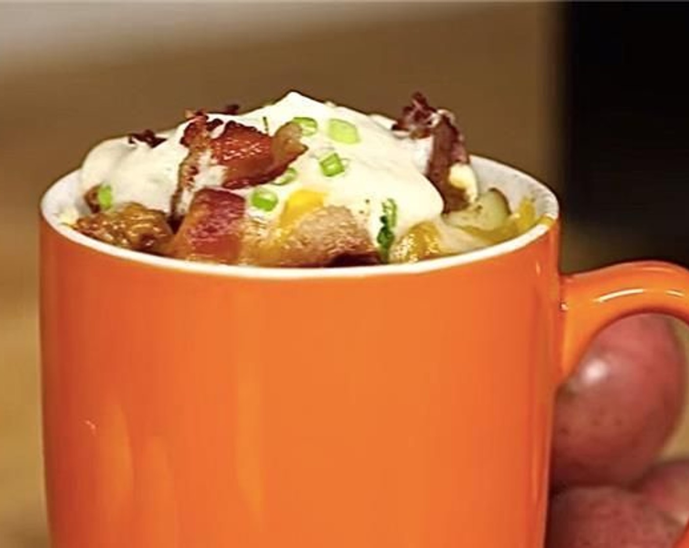 Fully Loaded Breakfast Potato Mug