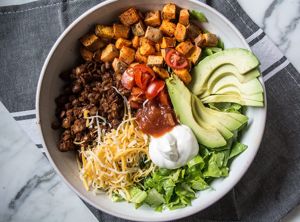 Taco Bowl Recipe - Sweetly Splendid