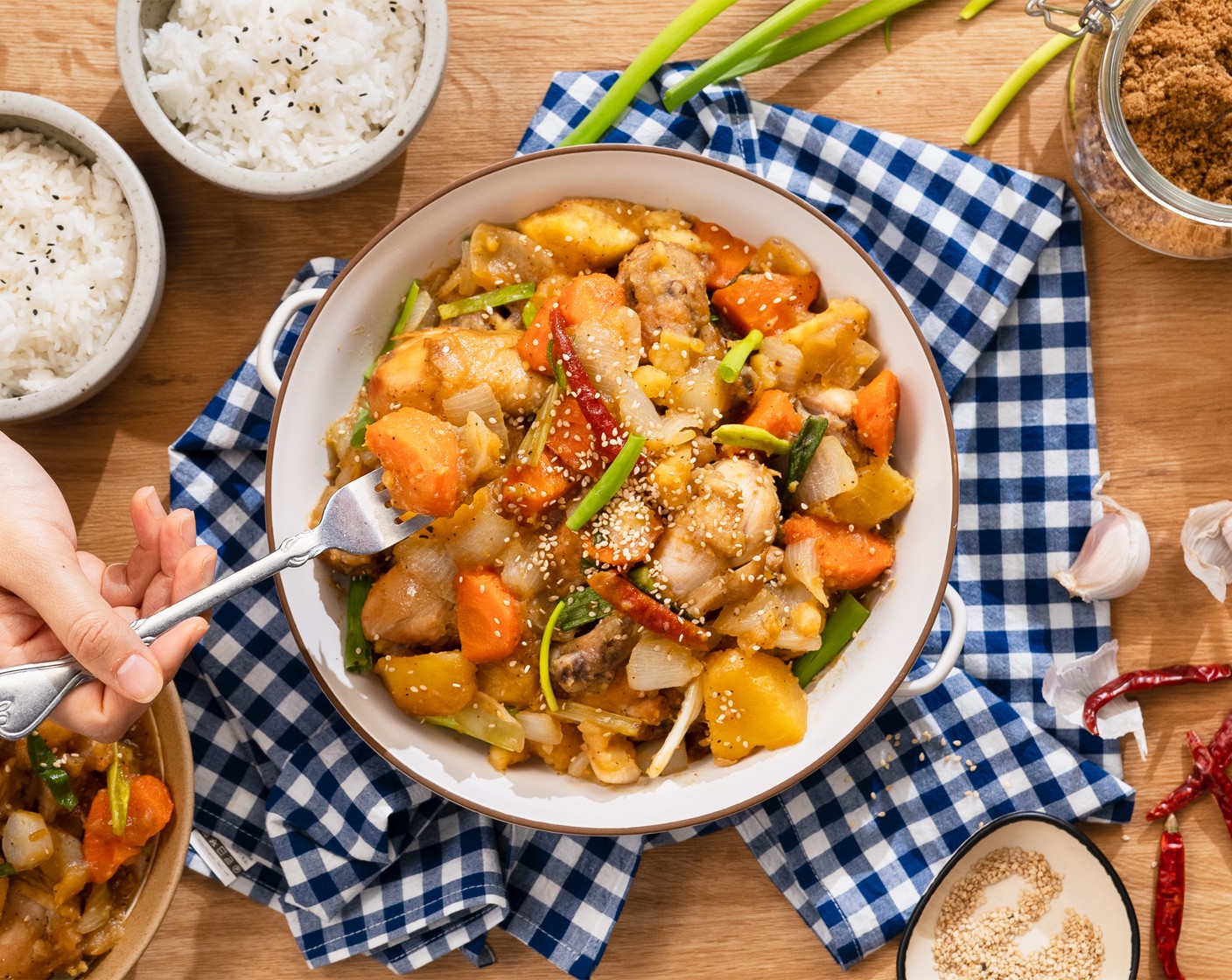 Korean Braised Chicken