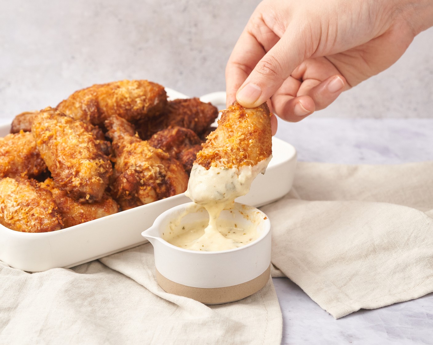 Garlic Parmesan Chicken Wings