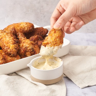 Garlic Parmesan Chicken Wings Recipe | SideChef