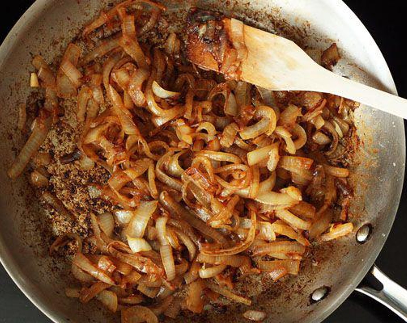 step 3 When the onions have been cooking for about 10 minutes, bring a large pot of salted water to a boil. Add the Whole Wheat Spaghetti (1 lb) and cook to al dente.