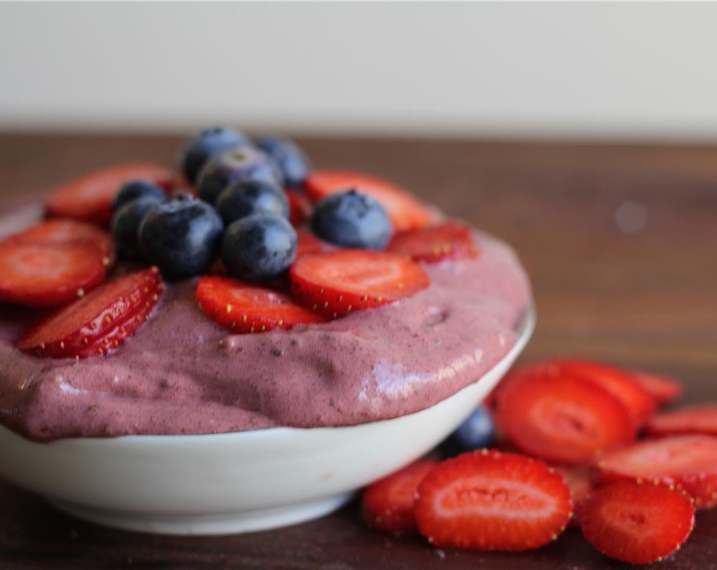 step 2 In the blender, add the soaked chia seeds and coconut water. Add the Frozen Mixed Berries (1 cup) and blend until smooth. Transfer to a bowl and garnish with Fresh Mixed Berries (to taste).