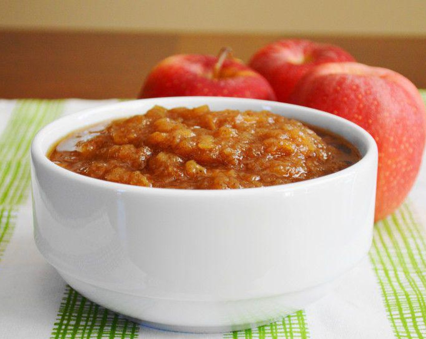 step 3 When it's done, turn off the slow cooker and let the applesauce cool for 30 minutes. Then just seal it in a container, refrigerate it, and use as needed for snacks, pancakes, and so many other recipes! Enjoy!