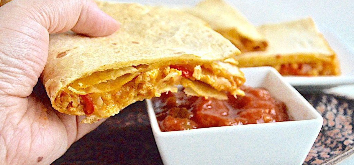 Chicken Fajita Sheet Pan Crunch Wrap Recipe SideChef