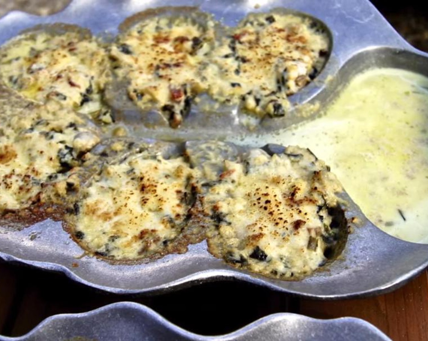 Charbroiled Oysters