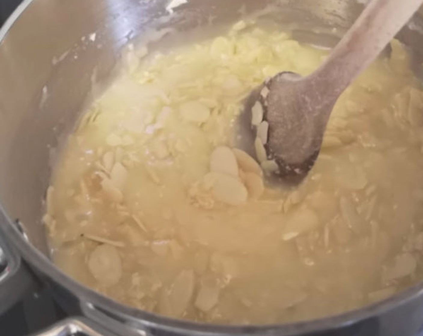 step 4 Mix in Pecans (1 cup) into the butter and sugar mixture.