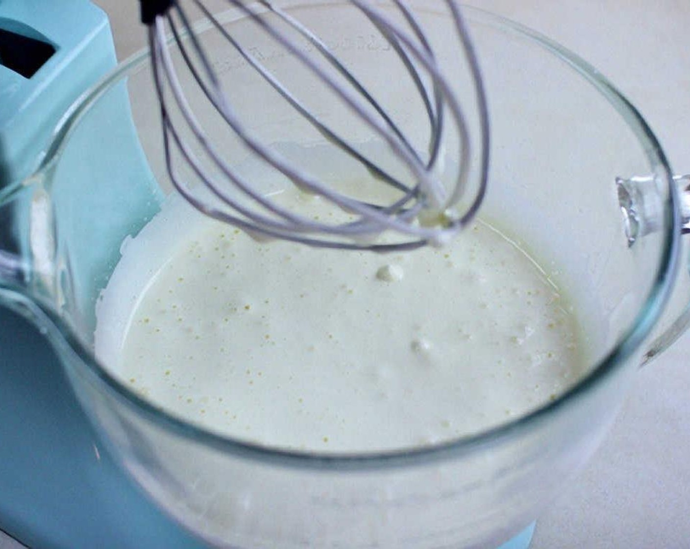 step 3 In an electric mixer, mix the Eggland's Best Classic Eggs (5) med-high speed, and gradually add the Granulated Sugar (1 cup) until pale and fluffy, at least 5 minutes.