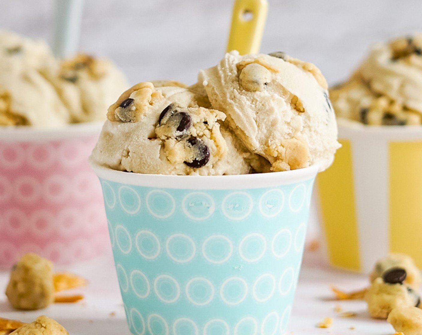 Vegan Cookie Dough Ice Cream