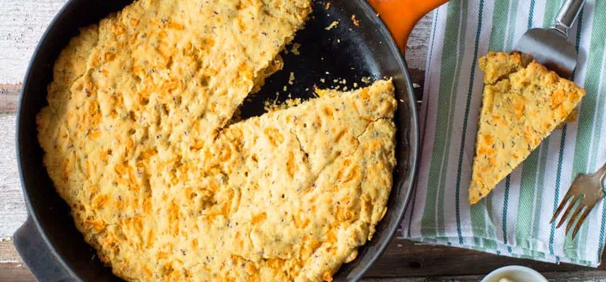 Cheesy Vegan Corn Bread Recipe | SideChef