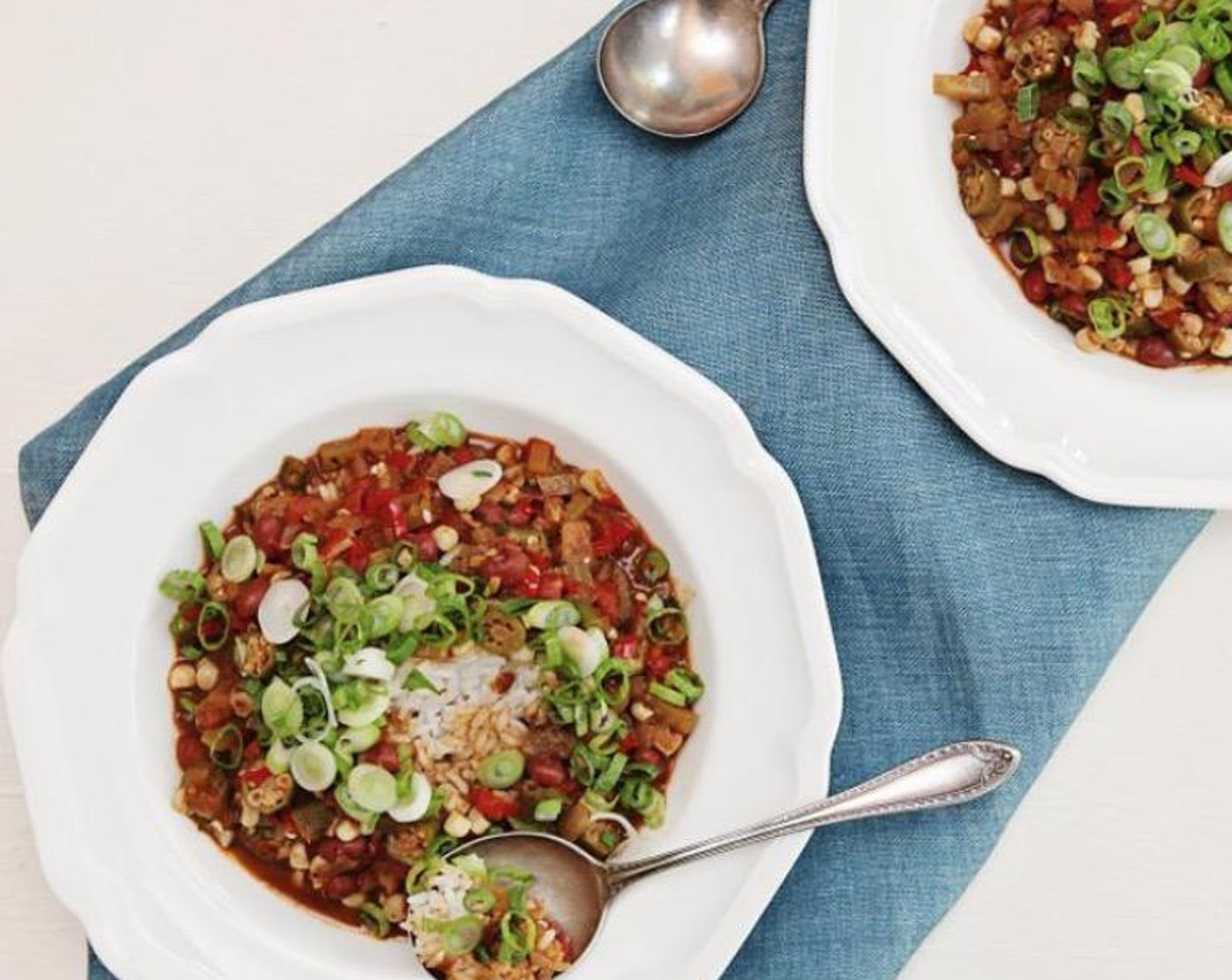 Faux Gumbo with Red Beans & Corn