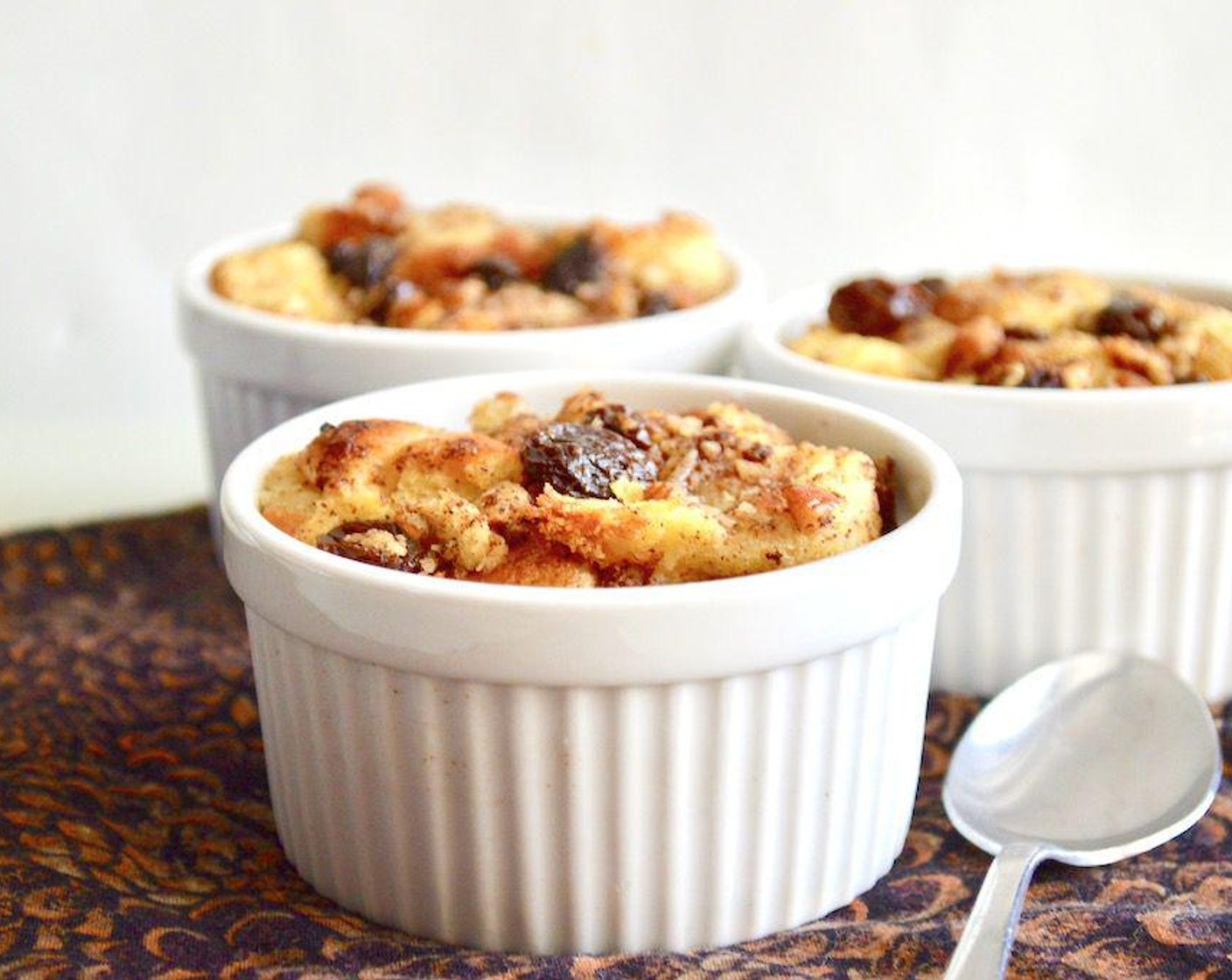 Rum Raisin Bread Pudding