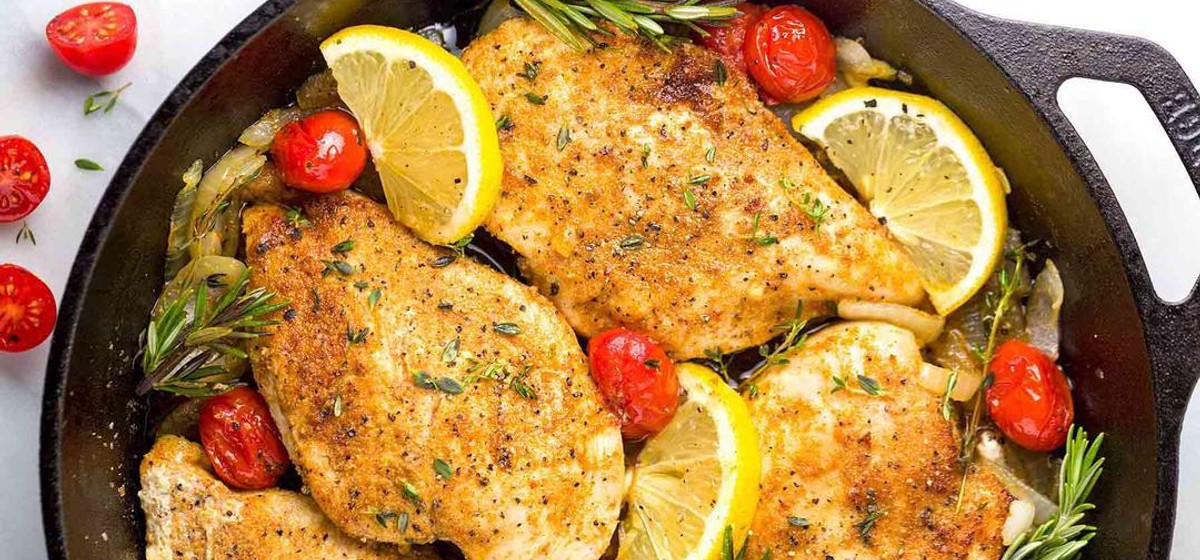 One Pan Moroccan Lemon Chicken Recipe | SideChef