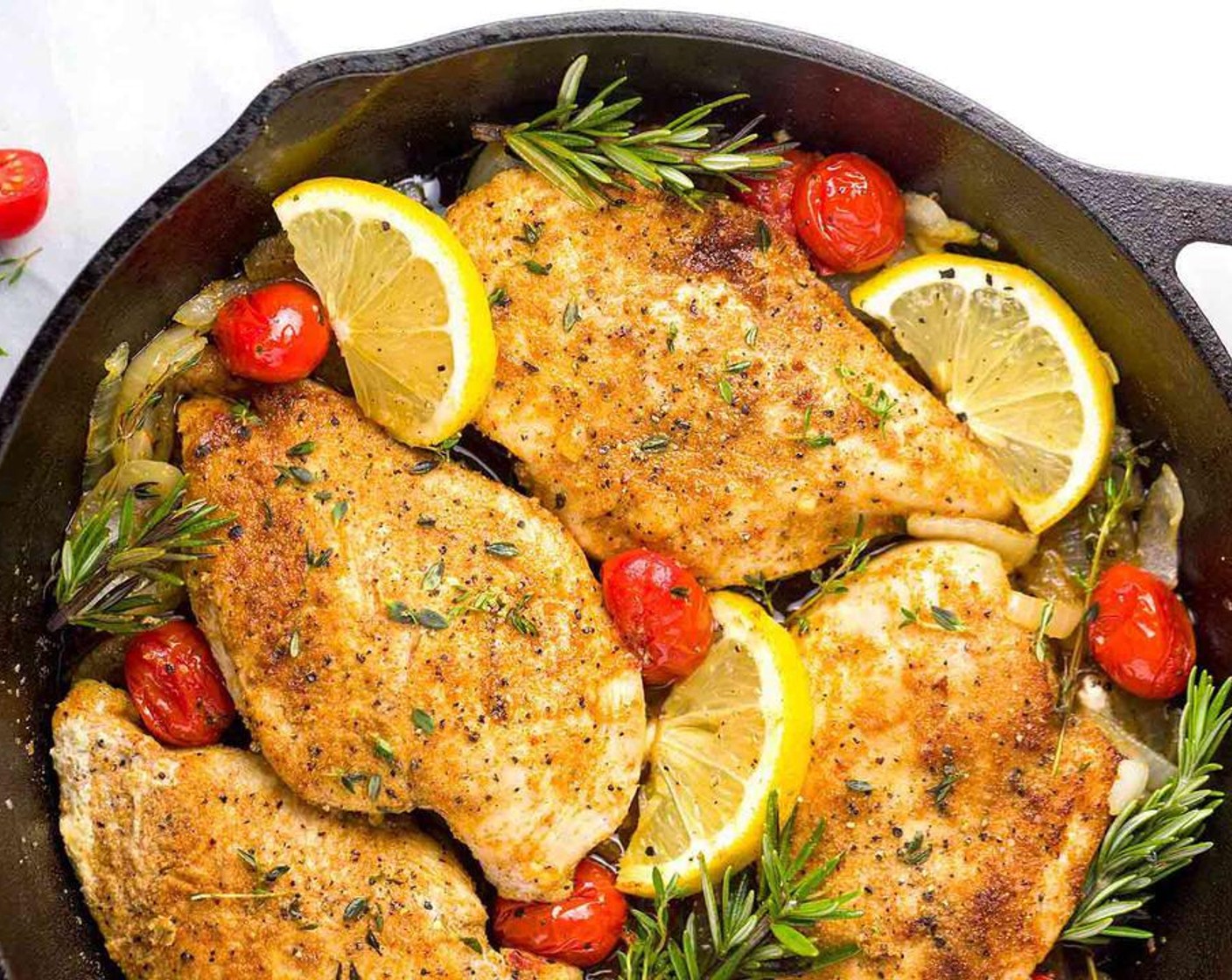 One Pan Moroccan Lemon Chicken