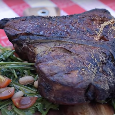Grilled T-Bone Steak Florentine Style Recipe | SideChef