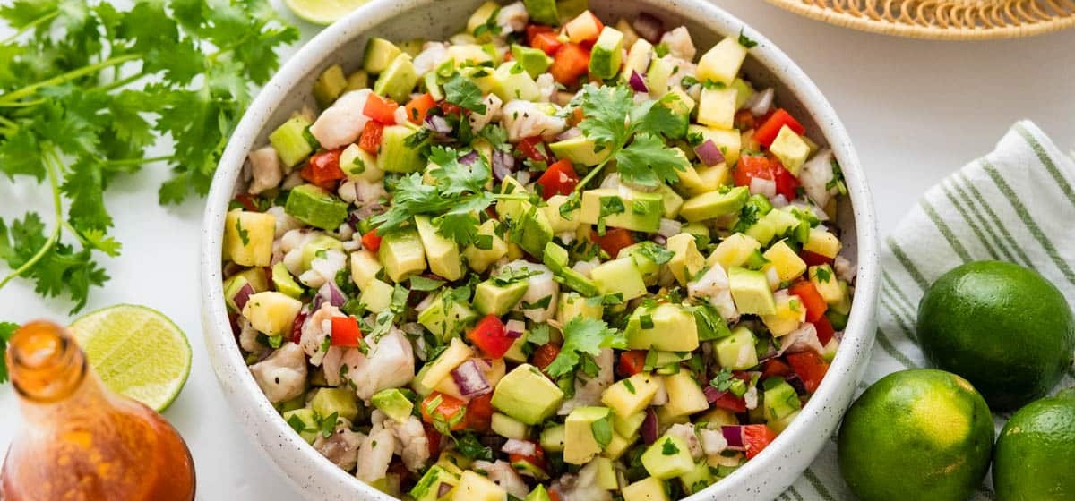 Snapper and Pineapple Ceviche Recipe | SideChef