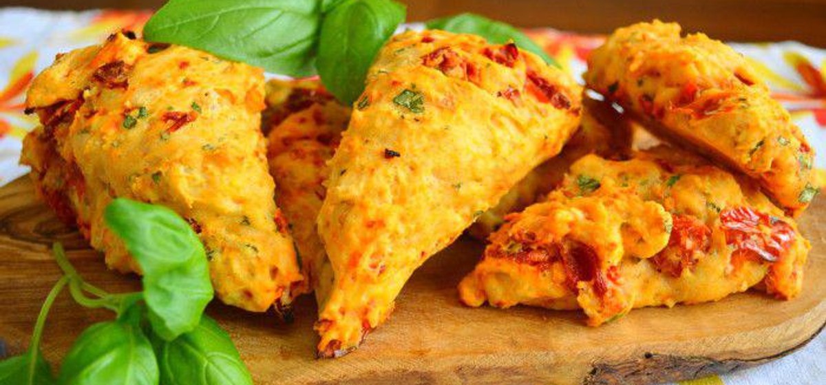 Sun-Dried Tomato Basil Scones Recipe | SideChef