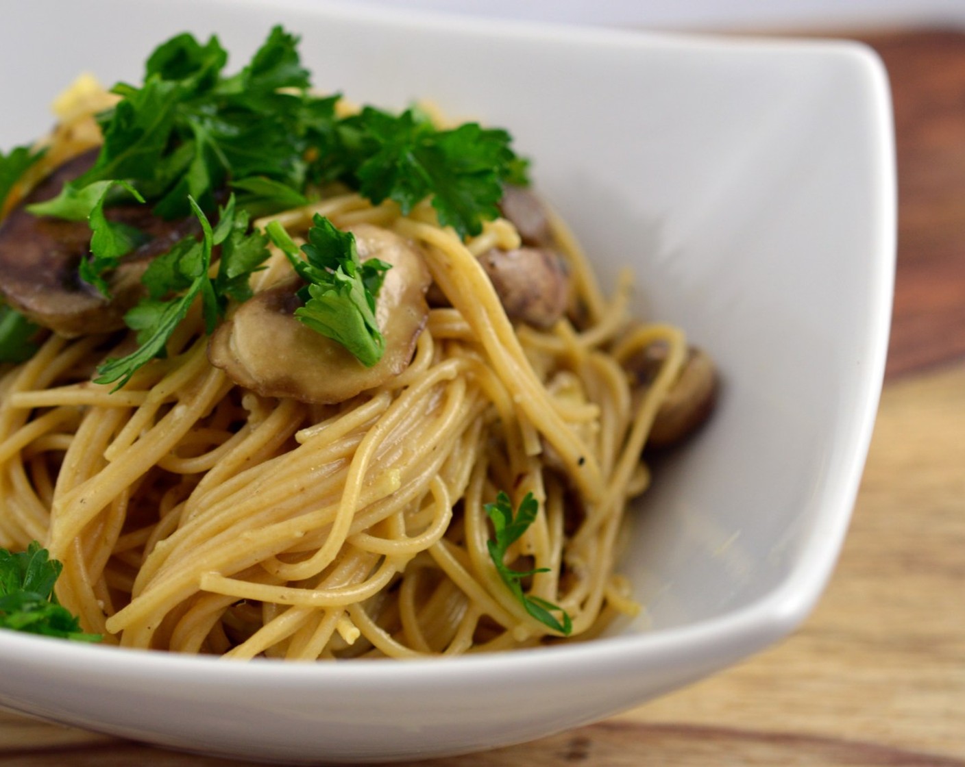 30 Minute Creamy Mushroom Carbonara