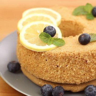 Lemon Chiffon Cake Recipe | SideChef