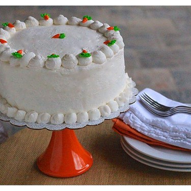 Carrot Cake with Cream Cheese Icing Recipe | SideChef