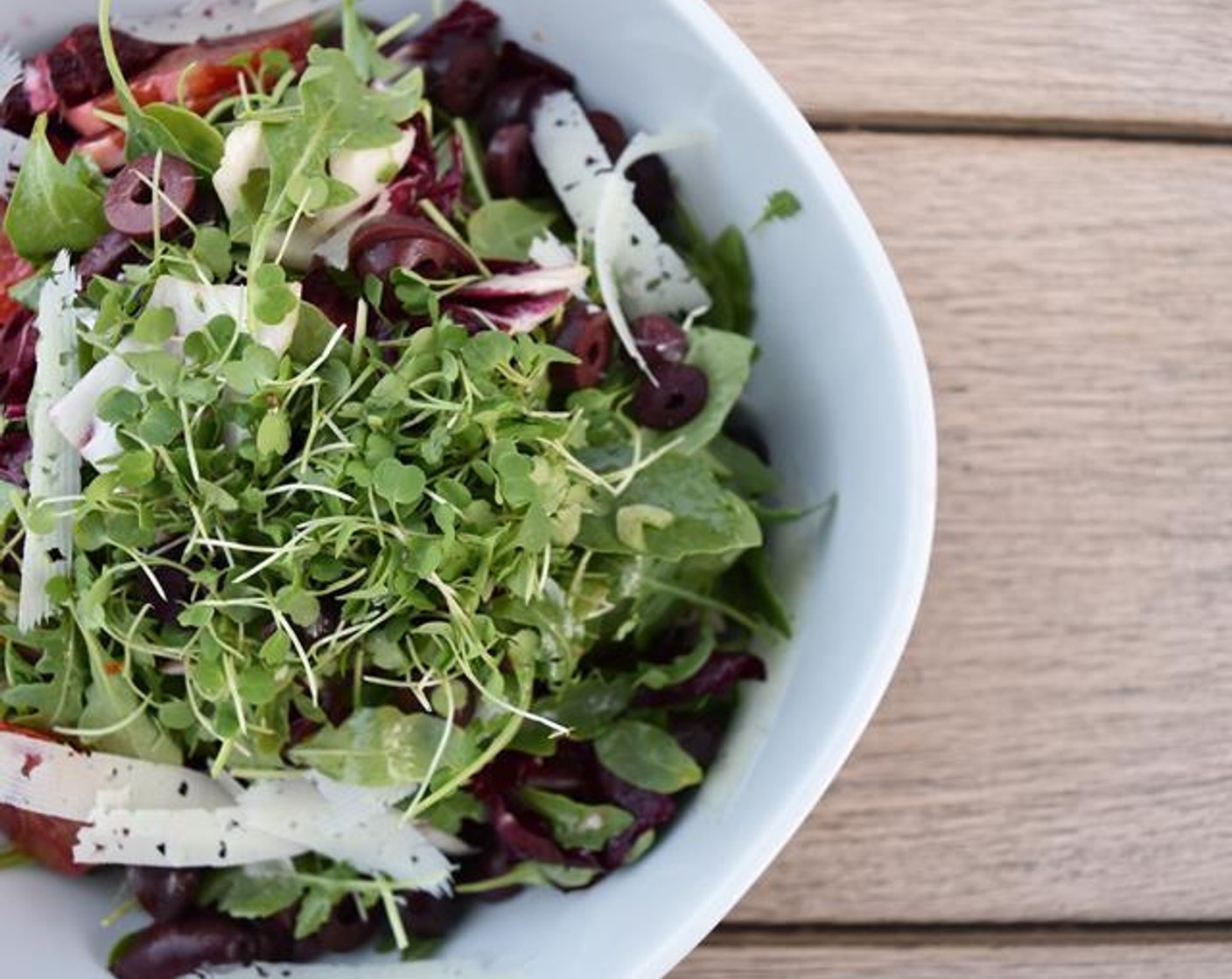 Blood Orange, Kalamata and Manchego Salad